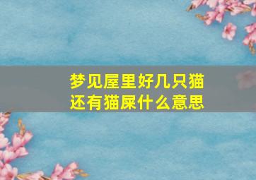 梦见屋里好几只猫还有猫屎什么意思