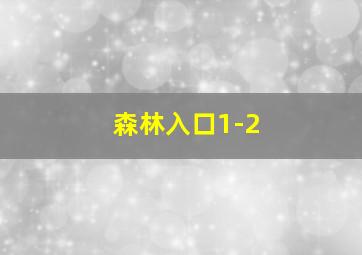 森林入口1-2