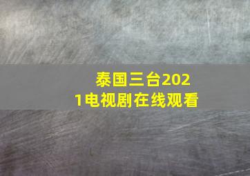 泰国三台2021电视剧在线观看