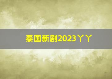 泰国新剧2023丫丫