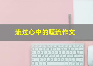 流过心中的暖流作文