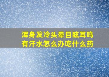 浑身发冷头晕目眩耳鸣有汗水怎么办吃什么药