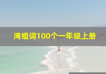 湾组词100个一年级上册