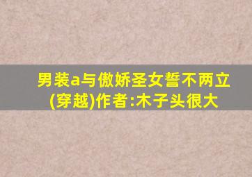 男装a与傲娇圣女誓不两立(穿越)作者:木子头很大