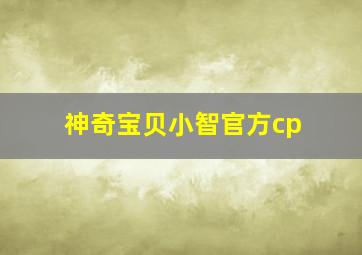 神奇宝贝小智官方cp