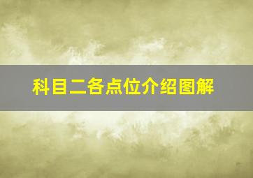 科目二各点位介绍图解