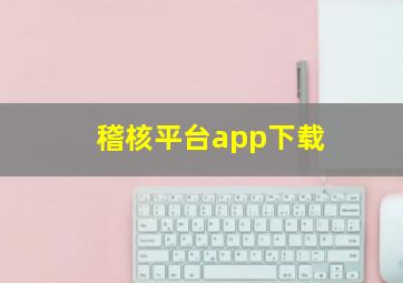 稽核平台app下载