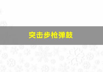 突击步枪弹鼓