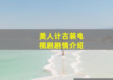 美人计古装电视剧剧情介绍