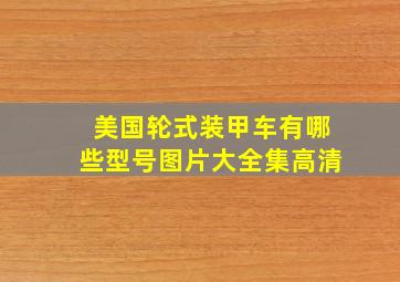 美国轮式装甲车有哪些型号图片大全集高清