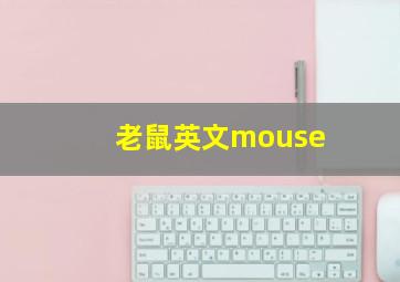 老鼠英文mouse