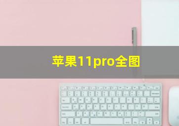 苹果11pro全图