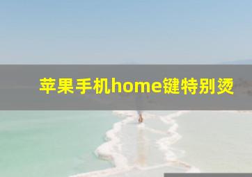 苹果手机home键特别烫