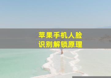 苹果手机人脸识别解锁原理