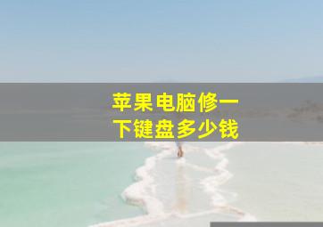 苹果电脑修一下键盘多少钱