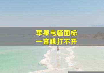 苹果电脑图标一直跳打不开