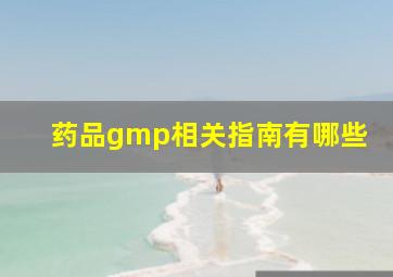 药品gmp相关指南有哪些