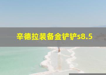 辛德拉装备金铲铲s8.5