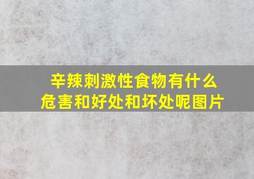 辛辣刺激性食物有什么危害和好处和坏处呢图片