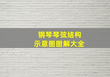 钢琴琴弦结构示意图图解大全