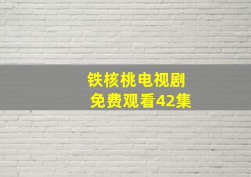 铁核桃电视剧免费观看42集