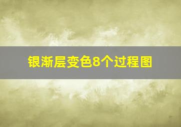 银渐层变色8个过程图