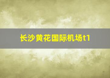 长沙黄花国际机场t1