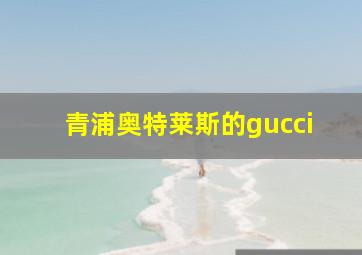 青浦奥特莱斯的gucci