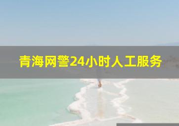 青海网警24小时人工服务