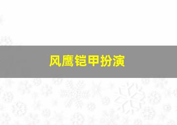 风鹰铠甲扮演