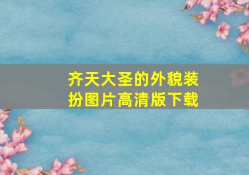 齐天大圣的外貌装扮图片高清版下载