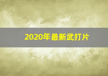 2020年最新武打片