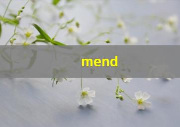 mend