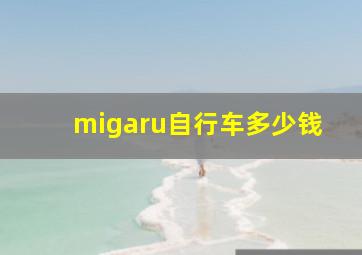 migaru自行车多少钱