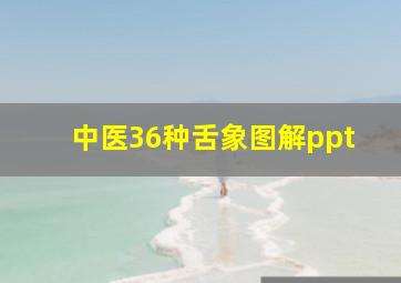 中医36种舌象图解ppt