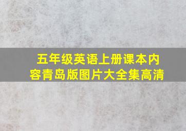 五年级英语上册课本内容青岛版图片大全集高清