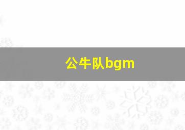 公牛队bgm