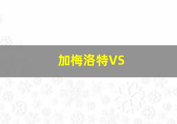 加梅洛特VS