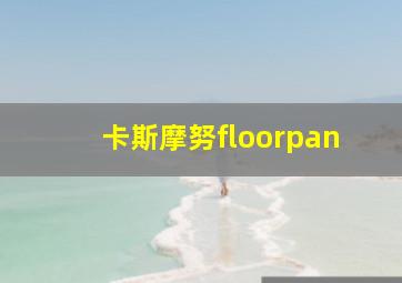 卡斯摩努floorpan