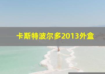 卡斯特波尔多2013外盒