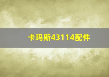 卡玛斯43114配件