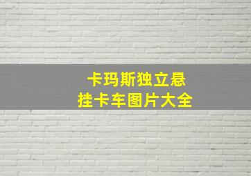 卡玛斯独立悬挂卡车图片大全