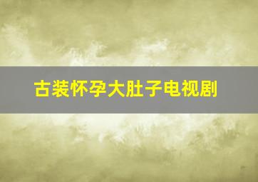 古装怀孕大肚子电视剧