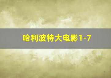 哈利波特大电影1-7