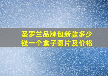 圣罗兰品牌包新款多少钱一个盒子图片及价格