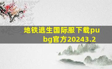 地铁逃生国际服下载pubg官方20243.2