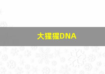 大猩猩DNA