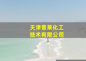 天津普莱化工技术有限公司