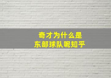 奇才为什么是东部球队呢知乎