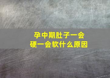 孕中期肚子一会硬一会软什么原因